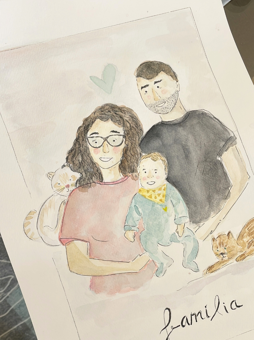 Ilustrações Personalizadas | Maria Carvão 4 | Maria Carvão