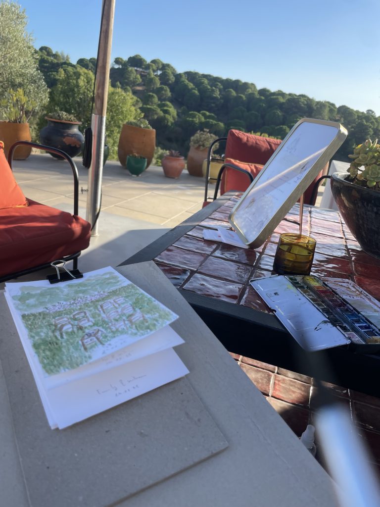 Live event illustration