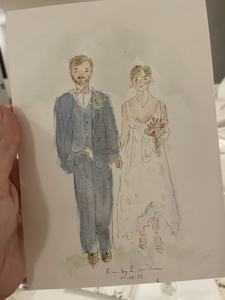 Live_sketching_Newlyweds